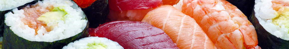 Eating American (New) Seafood Sushi at Kingfish Restaurant and Sushi Bar.
